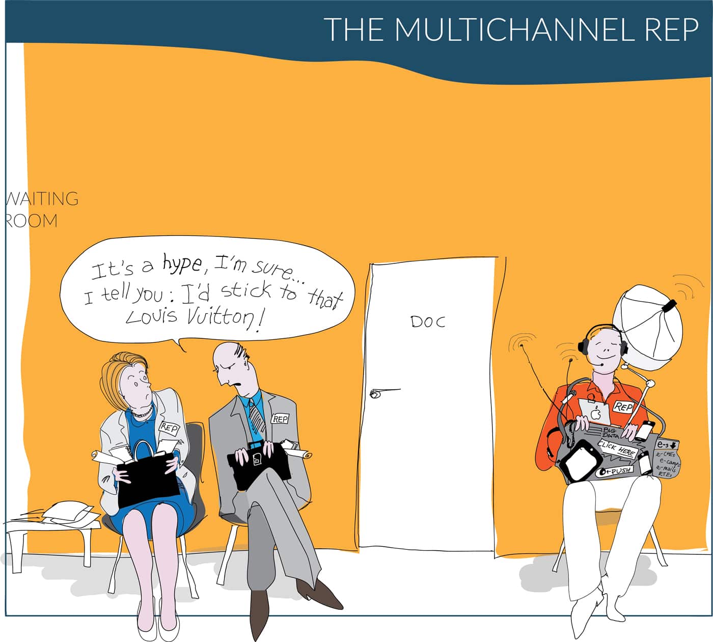 1000 to 1 cartoon - Multichannel rep